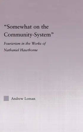 Loman |  Somewhat on the Community System | Buch |  Sack Fachmedien