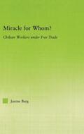 Berg |  Miracle for Whom? | Buch |  Sack Fachmedien