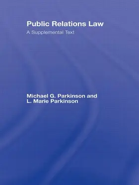 Parkinson |  Public Relations Law | Buch |  Sack Fachmedien