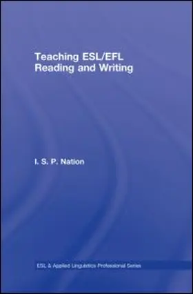 Nation |  Teaching ESL/EFL Reading and Writing | Buch |  Sack Fachmedien
