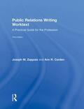 Zappala |  Public Relations Writing Worktext | Buch |  Sack Fachmedien
