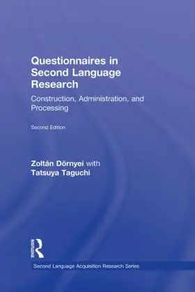 Dornyei / Dörnyei / Taguchi | Questionnaires in Second Language Research | Buch | 978-0-415-99819-2 | www.sack.de