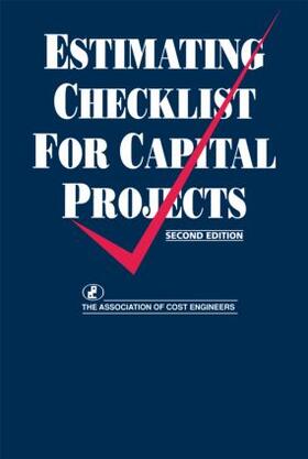 Estimating Checklist for Capital Projects | Buch | 978-0-419-15560-7 | sack.de
