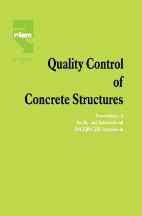 Lambotte / Taerwe | Quality Control of Concrete Structures | Buch | 978-0-419-15800-4 | sack.de