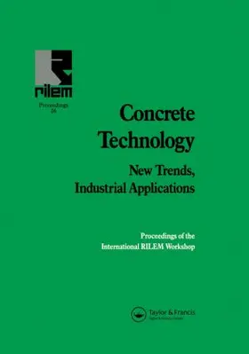 Aguado / Gettu / Shah |  Concrete Technology: New Trends, Industrial Applications | Buch |  Sack Fachmedien