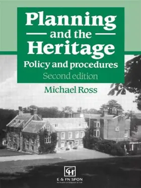 Ross | Planning and the Heritage | Buch | 978-0-419-21040-5 | www.sack.de