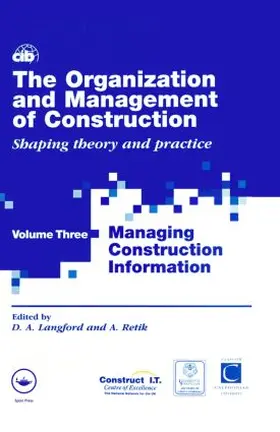 Langford / Retik | The Organization and Management of Construction | Buch | 978-0-419-22250-7 | www.sack.de