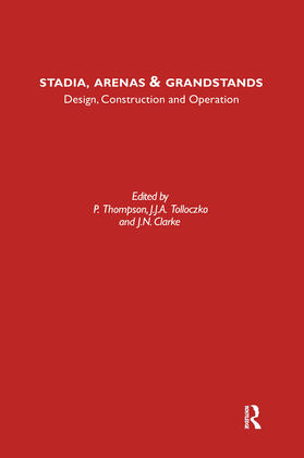 Thompson / Tolloczko / Clarke | Stadia Arenas and Grandstands | Buch | 978-0-419-24040-2 | sack.de