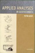 Azizi |  Applied Analyses in Geotechnics | Buch |  Sack Fachmedien