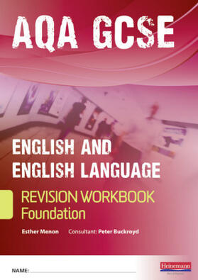 Menon |  Revise GCSE AQA English/Language  Workbook - Foundation | Buch |  Sack Fachmedien