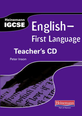 Inson |  Heinemann IGCSE English - First Language Teacher's CD | Sonstiges |  Sack Fachmedien