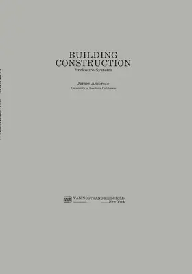 Ambrose |  Building Construction | Buch |  Sack Fachmedien