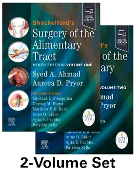 Ahmad / Pryor |  Shackelford's Surgery of the Alimentary Tract, 2 Volume Set | Buch |  Sack Fachmedien