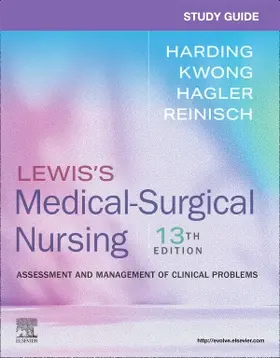 Harding / Kwong / Hagler |  Study Guide for Lewis’s Medical-Surgical Nursing | Buch |  Sack Fachmedien