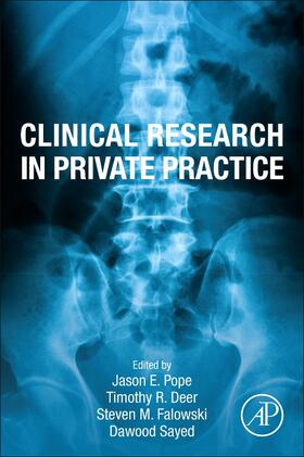 Sayed / Pope / Deer | Clinical Research in Private Practice | Buch | 978-0-443-13750-1 | sack.de