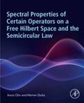 Cho / Dutta |  Spectral Properties of Certain Operators on a Free Hilbert Space and the Semicircular Law | eBook | Sack Fachmedien
