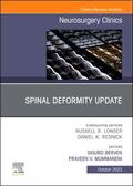 Berven / Mummaneni |  Spinal Deformity Update, an Issue of Neurosurgery Clinics of North America | Buch |  Sack Fachmedien