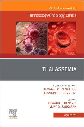 BenzJr / Sankaran |  Thalassemia, An Issue of Hematology/Oncology Clinics of North America | Buch |  Sack Fachmedien
