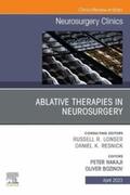 Nakaji / Bozinov |  Ablative Therapies in Neurosurgery, An Issue of Neurosurgery Clinics of North America, E-Book | eBook | Sack Fachmedien