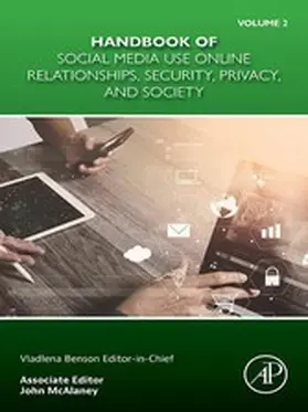 McAlaney John McAlaney / McAlaney / Benson |  Handbook of Social Media Use Online Relationships, Security, Privacy, and Society Volume 2 | eBook | Sack Fachmedien