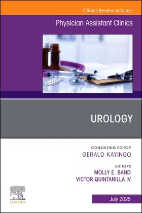 Band / Quintanilla |  Urology, An issue of Physician Assistant Clinics | Buch |  Sack Fachmedien