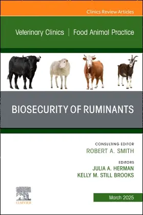 Brooks / Herman |  Biosecurity of Ruminants, An Issue of Veterinary Clinics of North America: Food Animal Practice | Buch |  Sack Fachmedien