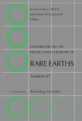  Handbook on the Physics and Chemistry of Rare Earths | Buch |  Sack Fachmedien