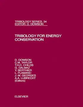 Flamand / Dalmaz / Dowson |  Tribology for Energy Conservation | Buch |  Sack Fachmedien