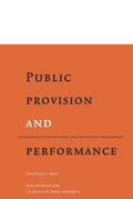 Blank |  Public Provision and Performance | Buch |  Sack Fachmedien