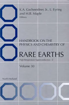 Gschneidner / Eyring / Maple |  Handbook on the Physics and Chemistry of Rare Earths | Buch |  Sack Fachmedien