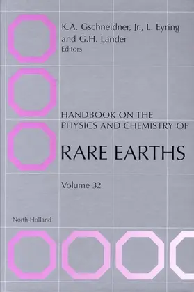 Eyring / Gschneidner / Lander |  Handbook on the Physics and Chemistry of Rare Earths | Buch |  Sack Fachmedien