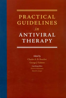 Galasso / Boucher / Cooper | Practical Guidelines in Antiviral Therapy | Buch | 978-0-444-50884-3 | www.sack.de