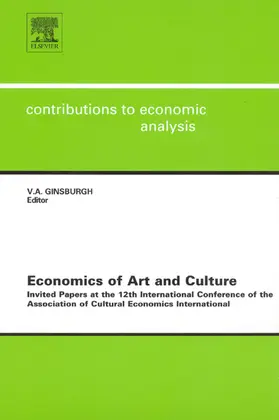 Ginsburgh |  Economics of Art and Culture | Buch |  Sack Fachmedien