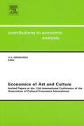 Ginsburgh |  Economics of Art and Culture | Buch |  Sack Fachmedien