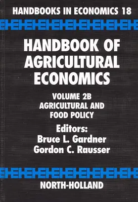 Gardner / Rausser |  Handbook of Agricultural Economics | Buch |  Sack Fachmedien