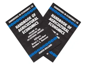 Gardner / Rausser | Handbook of Agricultural Economics | Buch | 978-0-444-51081-5 | sack.de