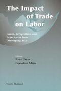 Hasan / Mitra |  Impact of Trade on Labor | Buch |  Sack Fachmedien
