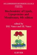 Vance |  Biochemistry of Lipids, Lipoproteins and Membranes | Buch |  Sack Fachmedien