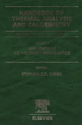 Cheng |  Handbook of Thermal Analysis and Calorimetry | Buch |  Sack Fachmedien