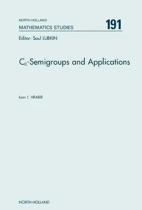 Vrabie |  Co-Semigroups and Applications | Buch |  Sack Fachmedien