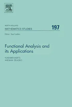 Kadets / Zelazko |  Functional Analysis and Its Applications | Buch |  Sack Fachmedien