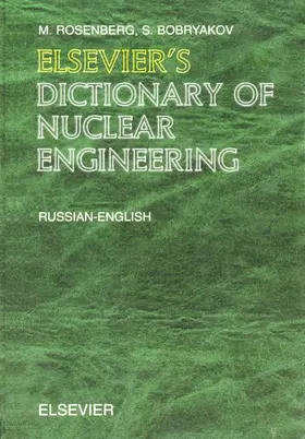 Luisa |  Elsevier's Dictionary of Nuclear Engineering | Buch |  Sack Fachmedien