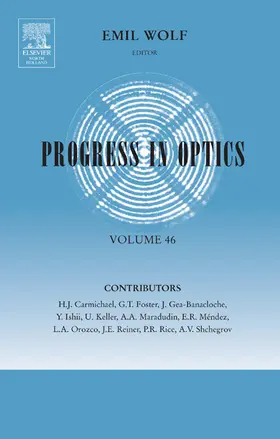  Progress in Optics | Buch |  Sack Fachmedien
