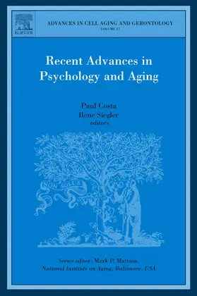 Costa / Siegler |  Recent Advances in Psychology and Aging | Buch |  Sack Fachmedien