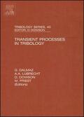 Lubrecht / Dalmaz |  Transient Processes in Tribology | Buch |  Sack Fachmedien