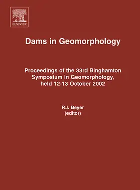 Beyer |  Dams and Geomorphology | Buch |  Sack Fachmedien