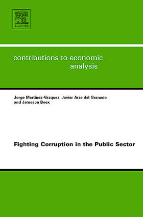 Boex / Martinez-Vazquez / Arze del Granado |  Fighting Corruption in the Public Sector | Buch |  Sack Fachmedien