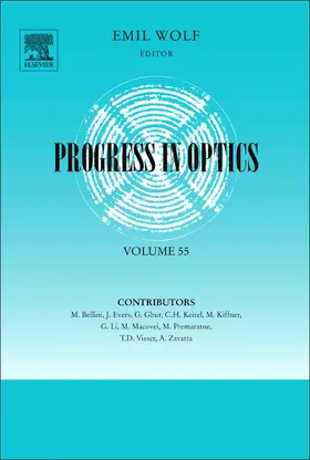 Progress in Optics | Buch | 978-0-444-53705-8 | sack.de