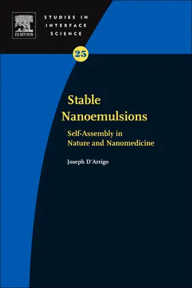 D'Arrigo |  Stable-Nanoemulsions | Buch |  Sack Fachmedien