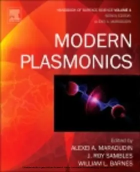 Maradudin / Sambles / Barnes |  Modern Plasmonics | eBook | Sack Fachmedien